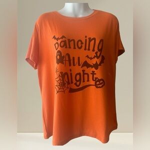 Halloween Graphic T-Shirt, EUC